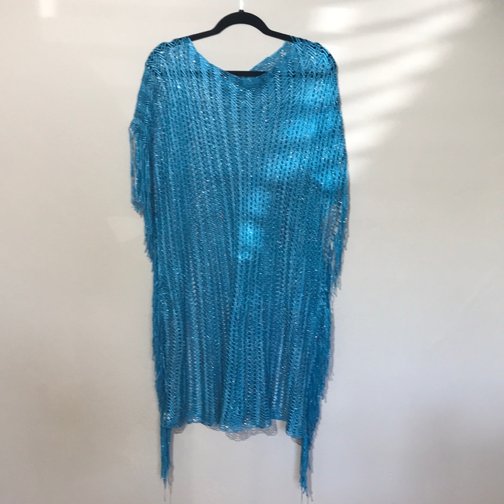 Sparkly! NWOT! Lovely cover up or vest